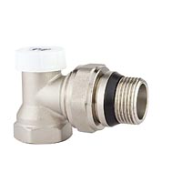 Клапан для радиатора настроечный угловой с уплотнением 3/4" PROFactor (PF RVA 379UR)