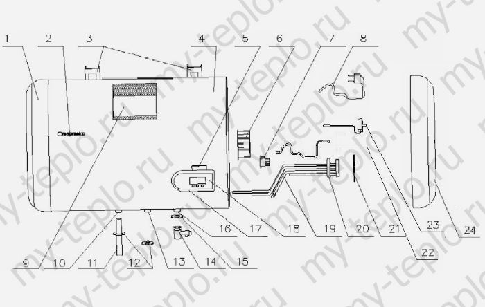 запчасти для Термекс IF 100 H купить в Смоленске