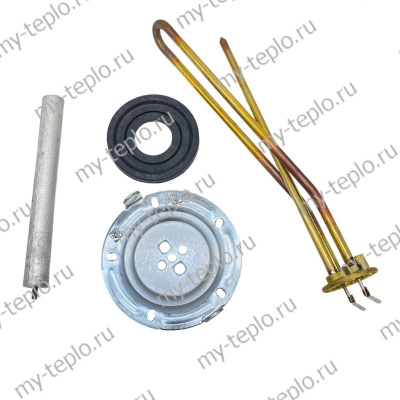 ТЭН 1 кВт правый для Ariston ABS VELIS EVO INOX POWER D UP 30-100, комплект (tenkoPABSVLSEVOINPWDUP)