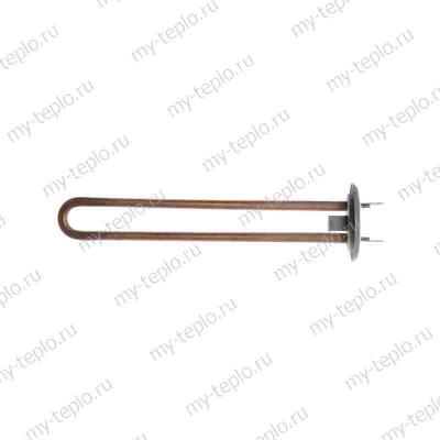ТЭН для водонагревателя, медный, 700 Вт, М4 под анод, L=250 мм. фланец 64 мм. RF (20056)